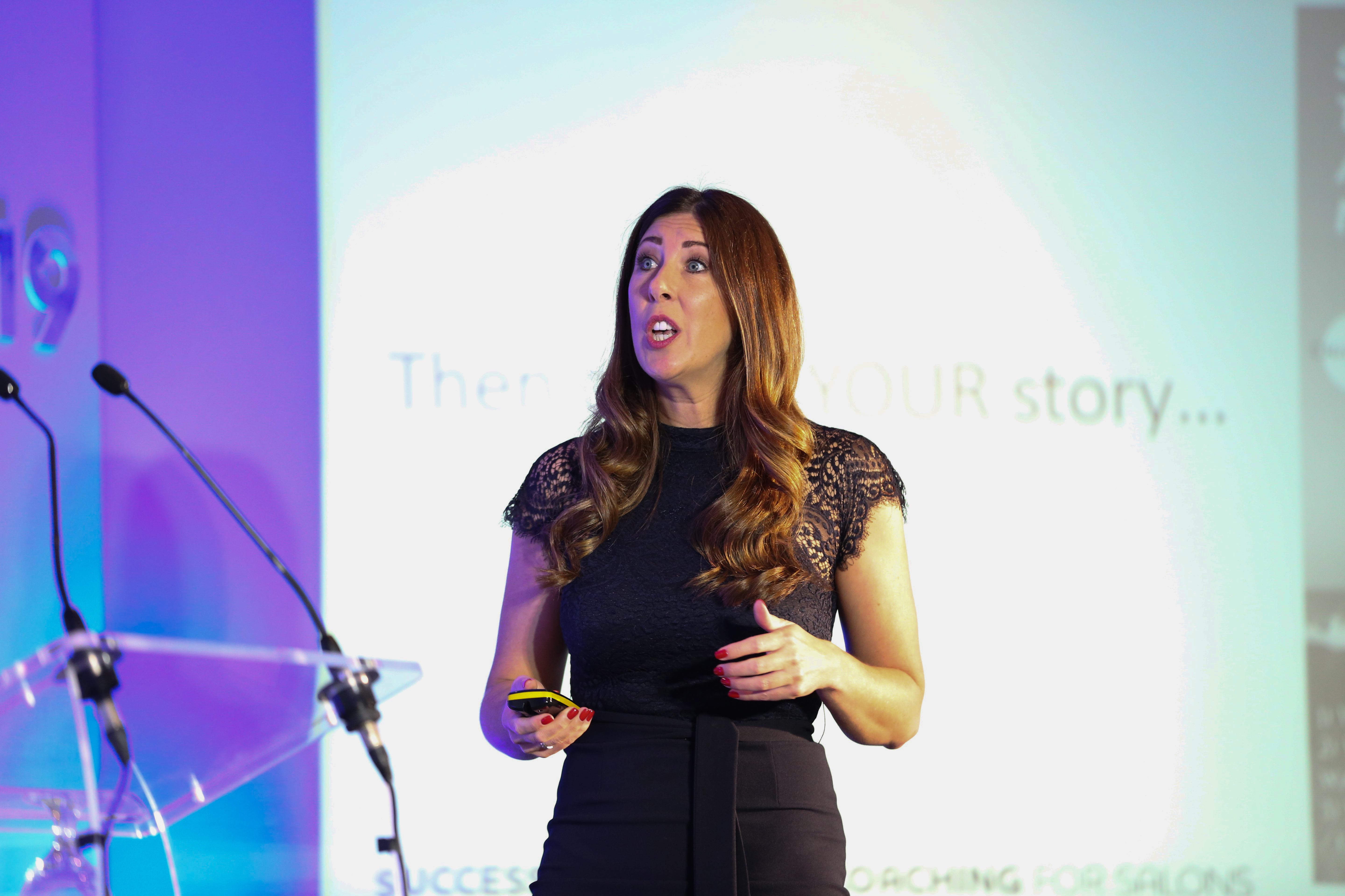 Obsessions salons founder Jennifer Louise speaks for salon owners all over the uk at the salon business symposium.