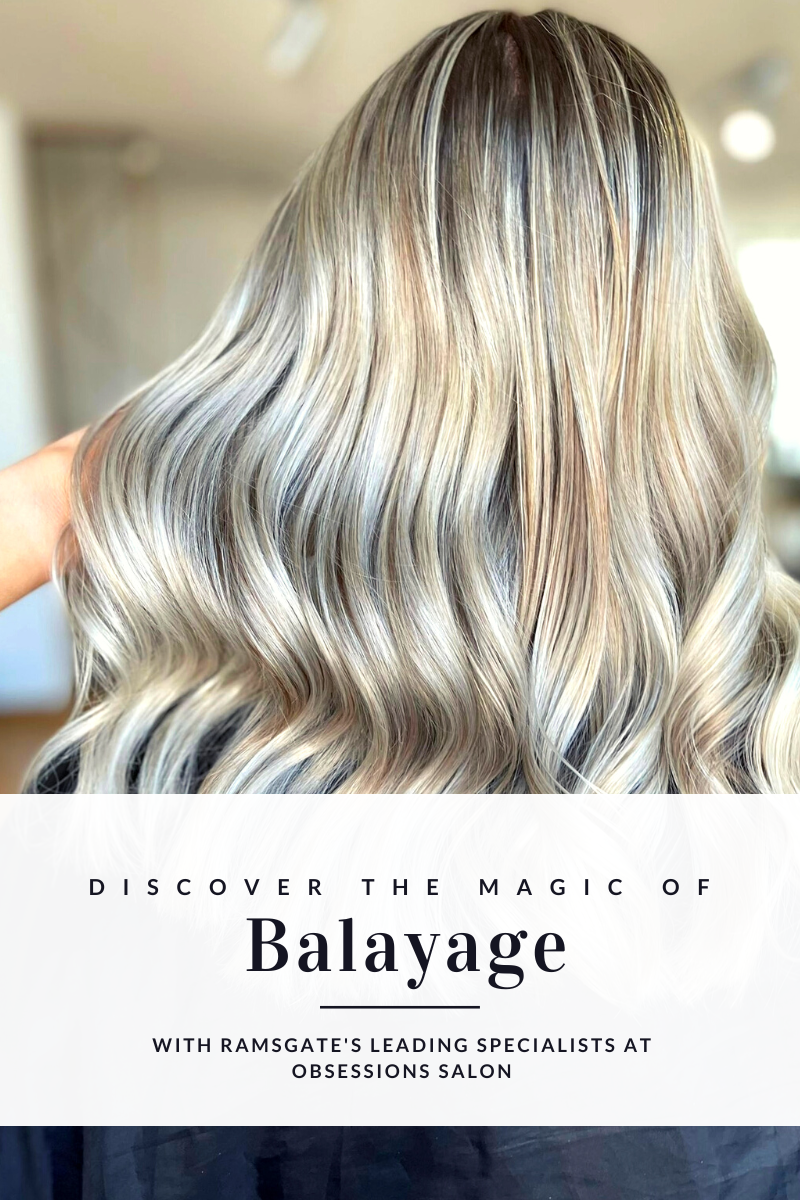 Stunning balayage results by Obsessions Salon in Ramsgate.