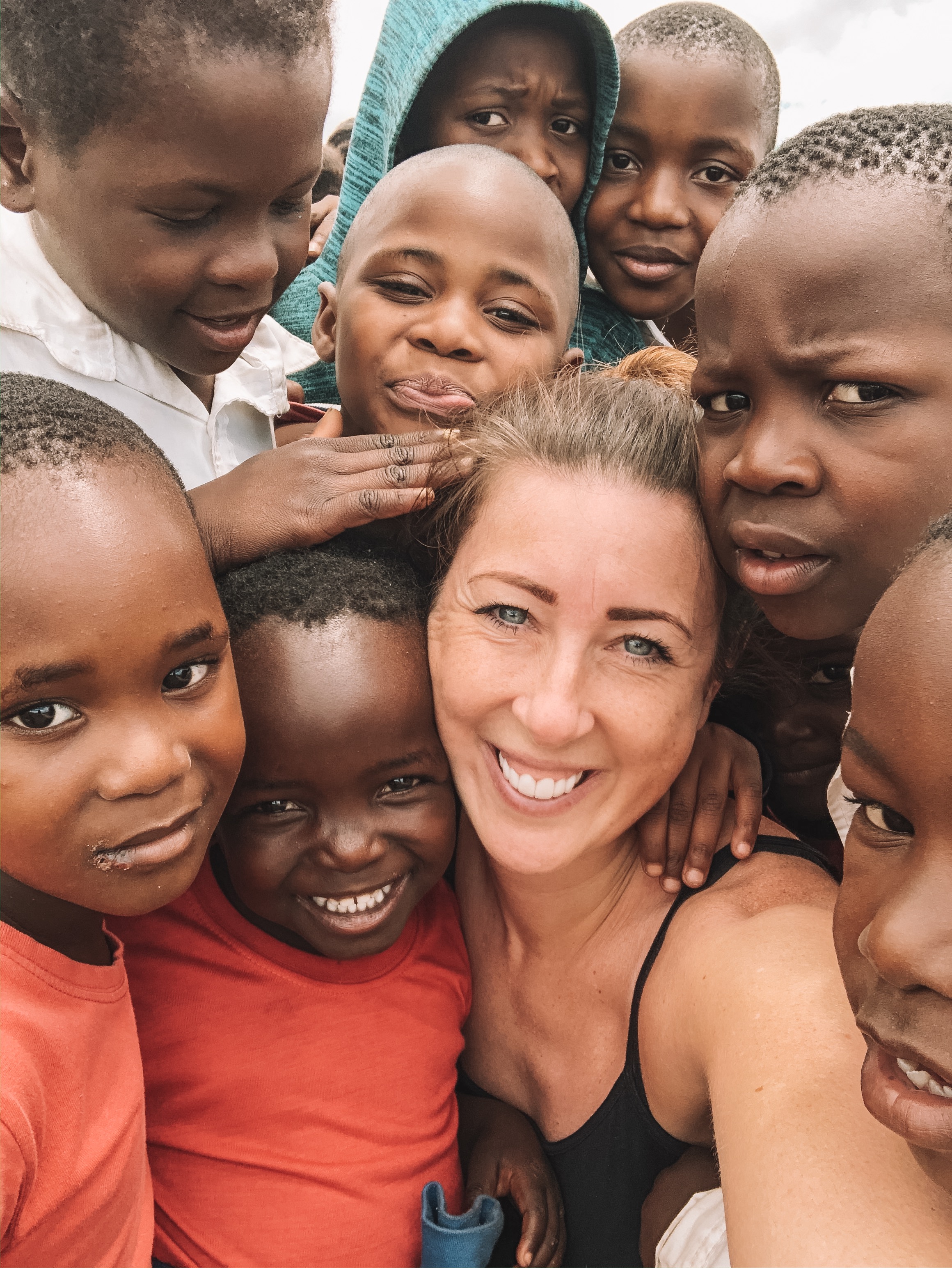 Jen Returns from Africa