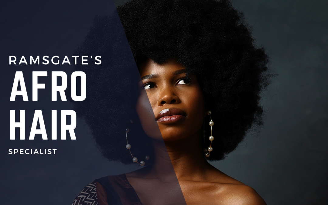 Jennifer Kerr, Afro hair specialist in Ramsgate, providing expert cutting and styling services.