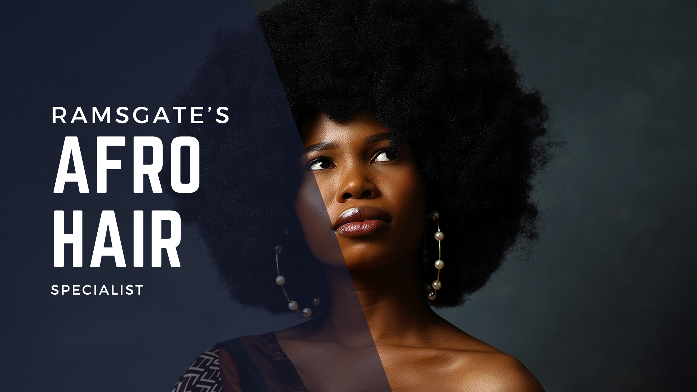 Jennifer Kerr, Afro hair specialist in Ramsgate, providing expert cutting and styling services.