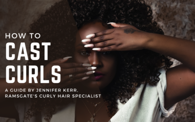 How to cast curly hair by Ramsgate curly hair expert.